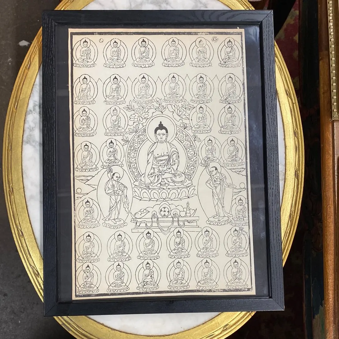 Thai Block Print Small 1