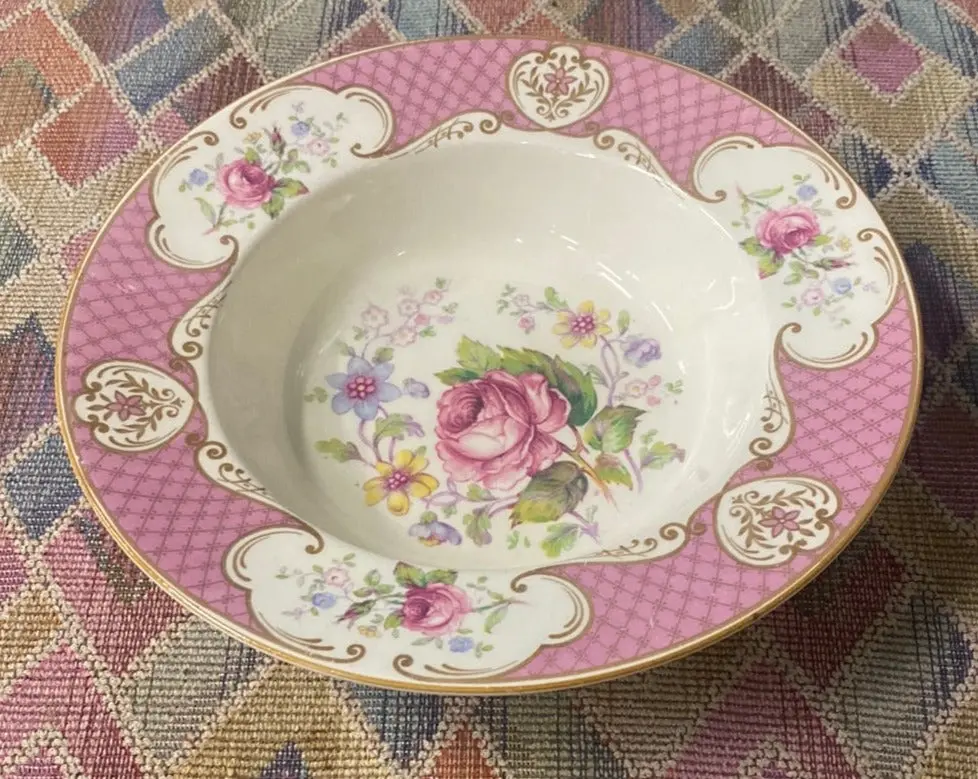 Myott Staffordshire English Floral Bowl 1
