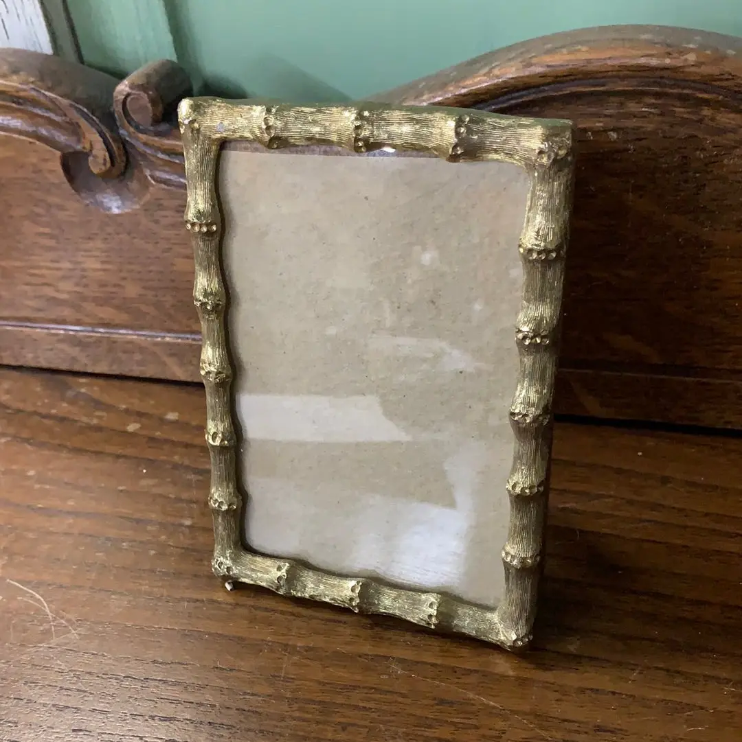 Small Brass Bamboo Frame 1