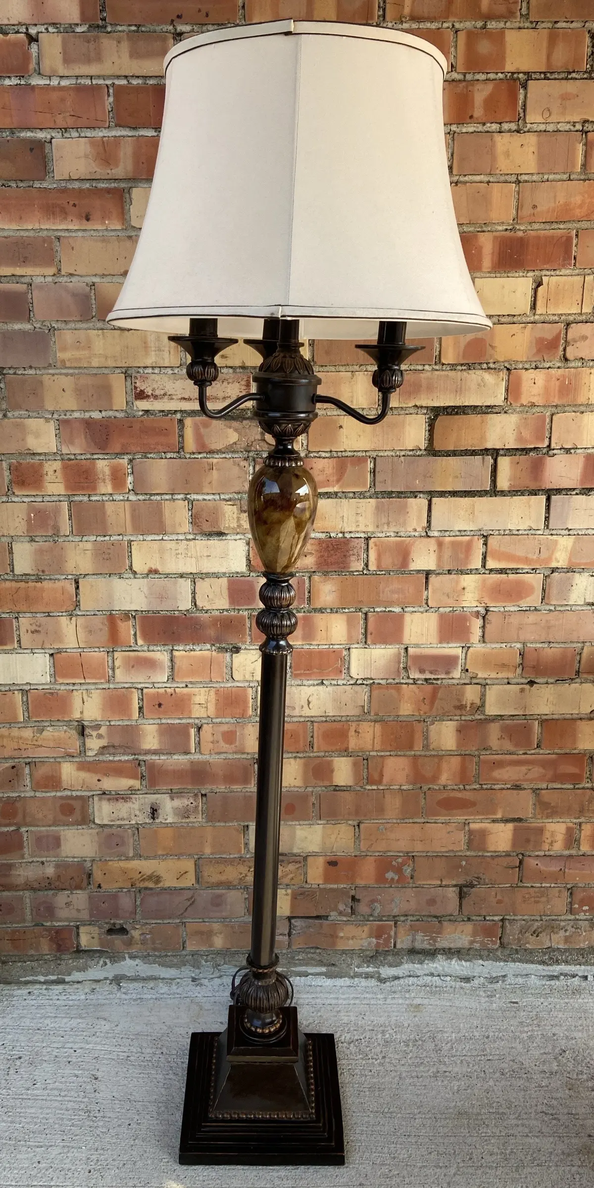 Floor Lamp With Colorful Orb - Not Old 1