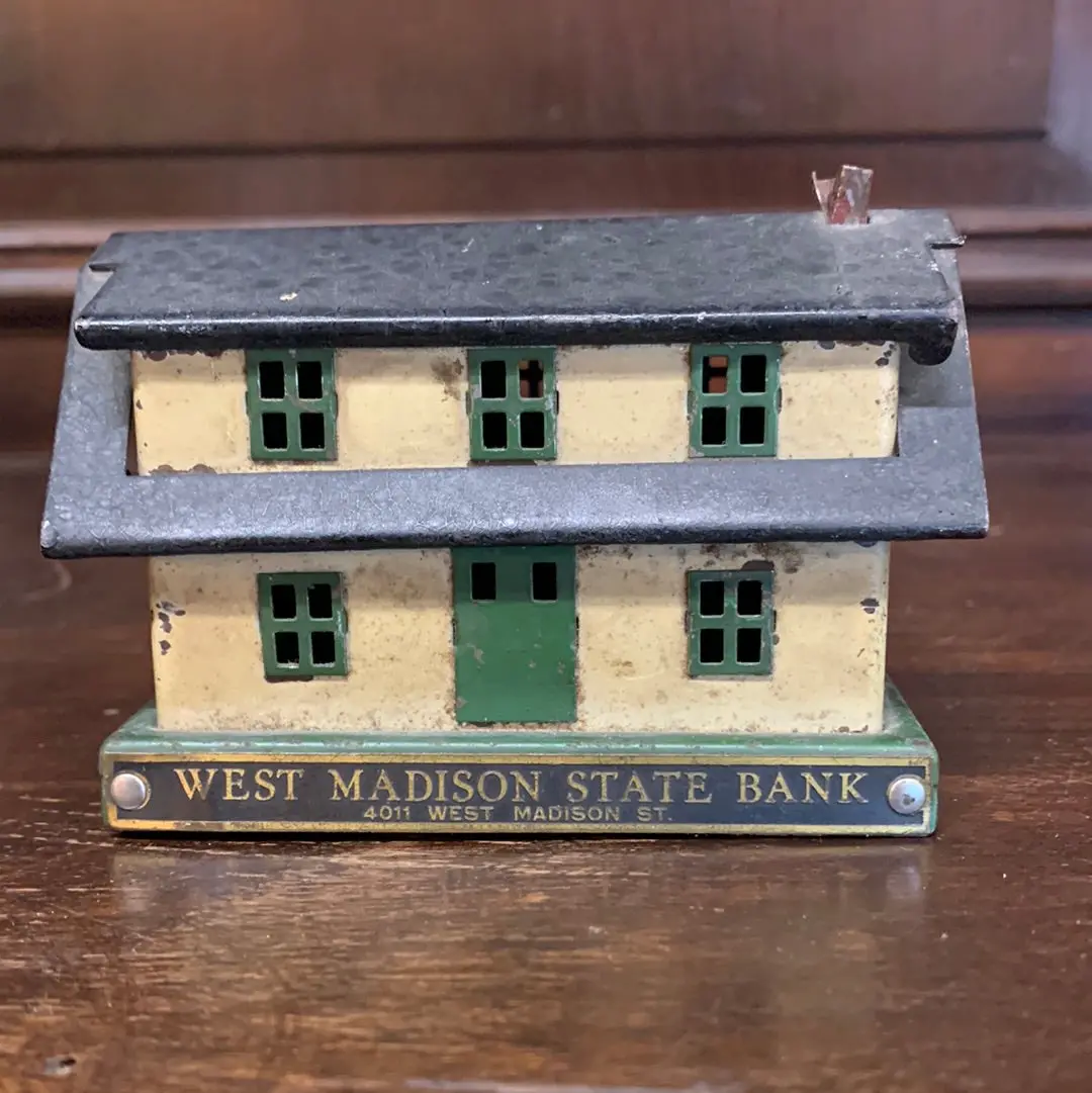 Tiny Painted Iron House 1
