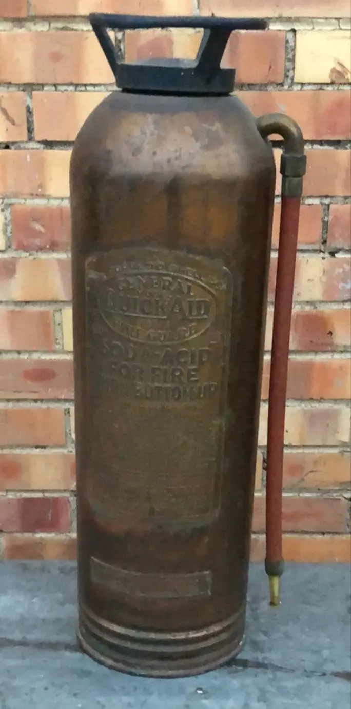 Brass Fire Extinguisher 1