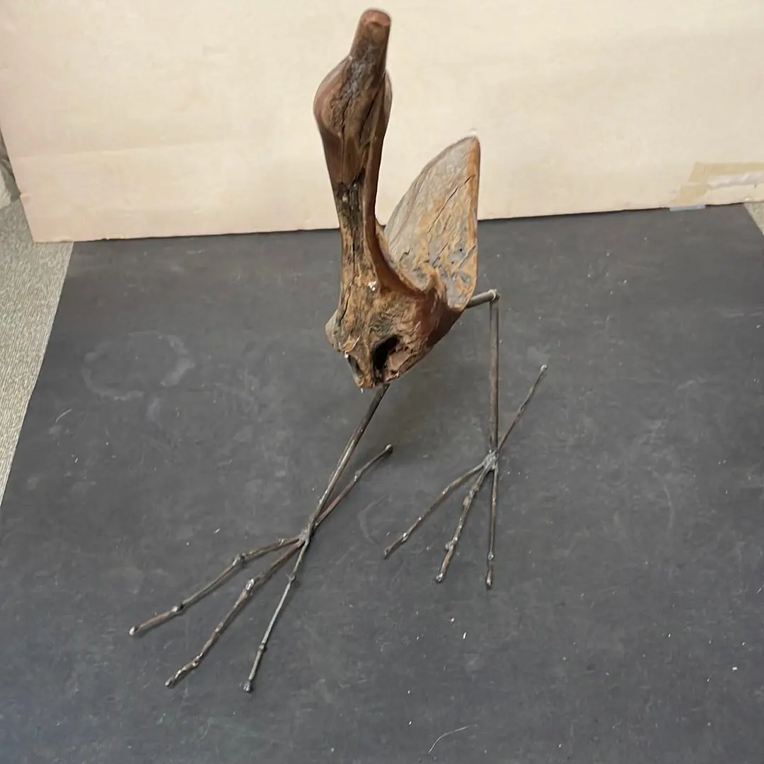 Driftwood Bird Sculpture 1