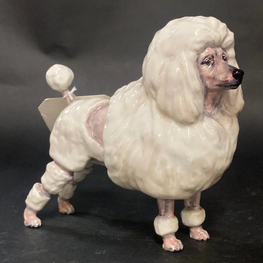 Royal Doulton White Poodle 1