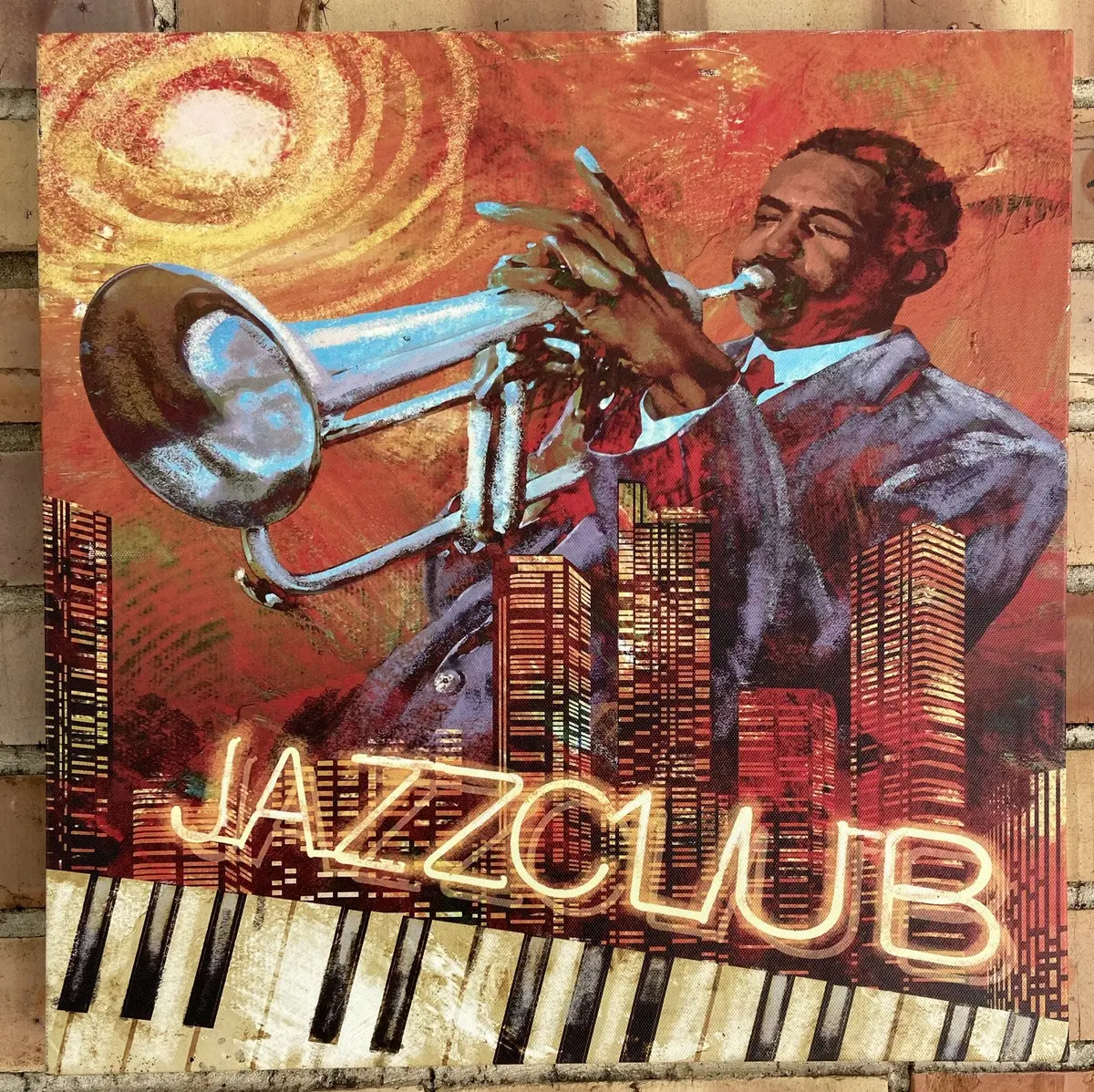 Giclee Of Jazz Musician 1