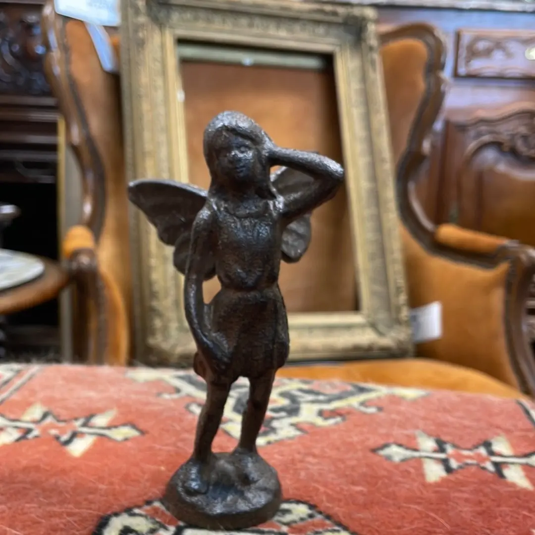 Small Iron Standing Angel 1