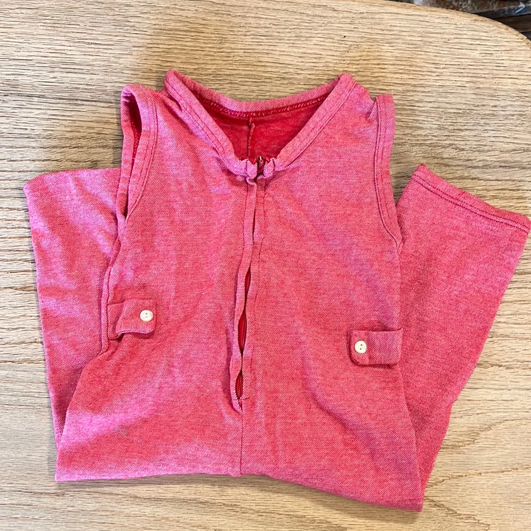 Vintage Baby Red Jumpsuit 1