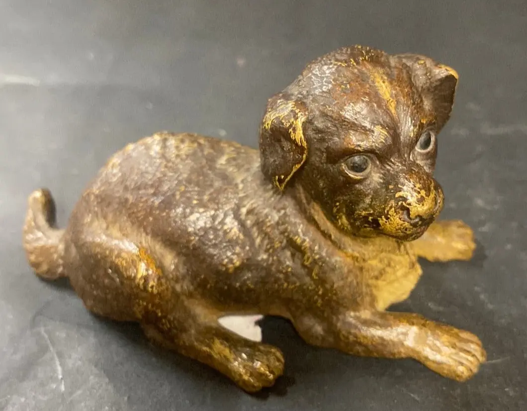 Small Bronze Puppy 1