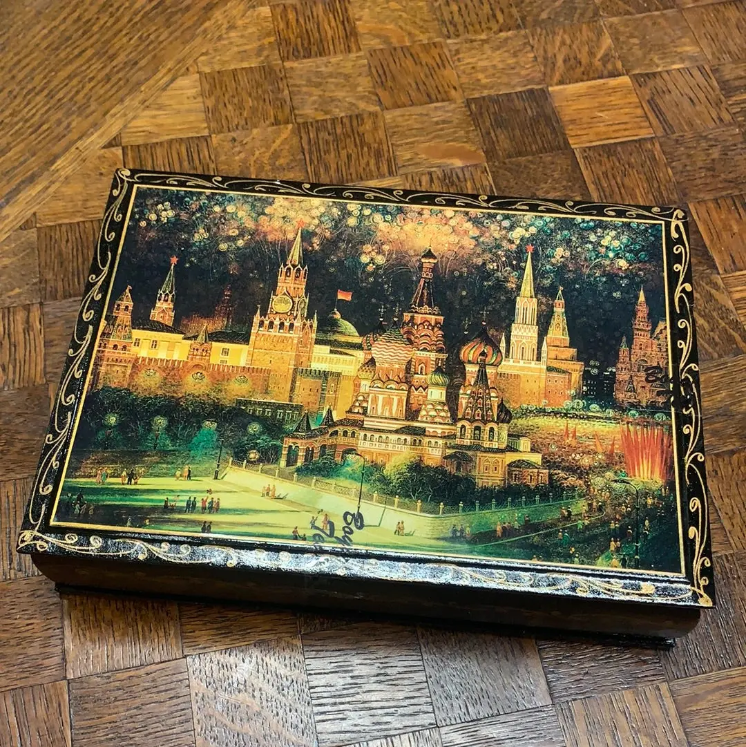Colorful Russian Moscow Box 1