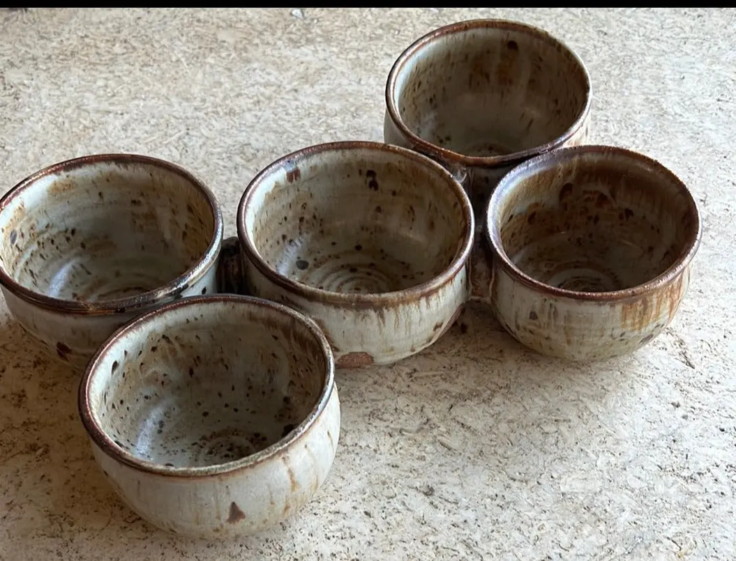 5 Compartment Studio Pottery Dish 1