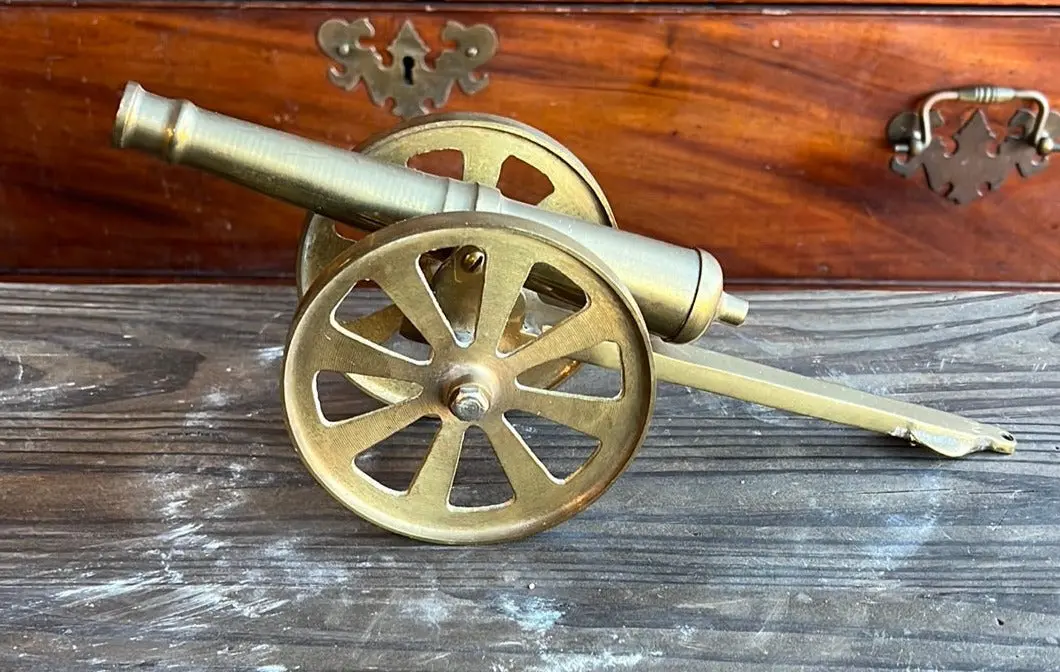 12" Brass Cannon 1