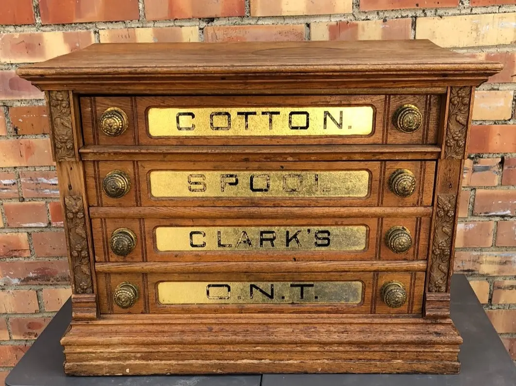 American Ash Spool Cabinet 1