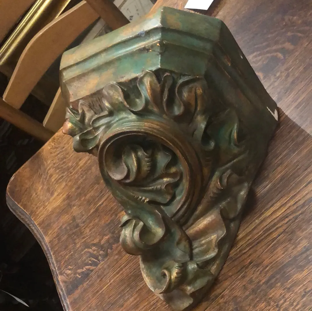 As Found Polychrome Chaulk Sconce 1