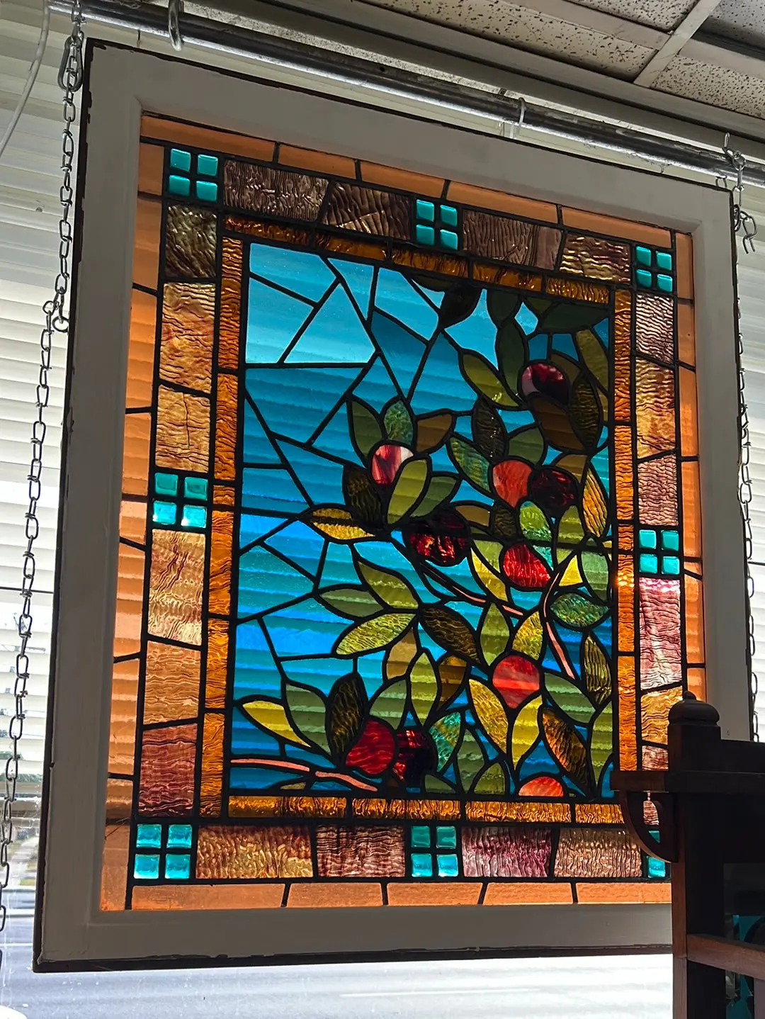 19Th Century Stained Glass Window 1