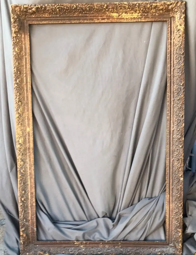 Tall Gilt Frame As Found 1
