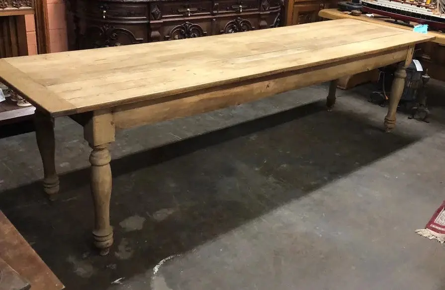 Long Oak Farmhouse Table 1