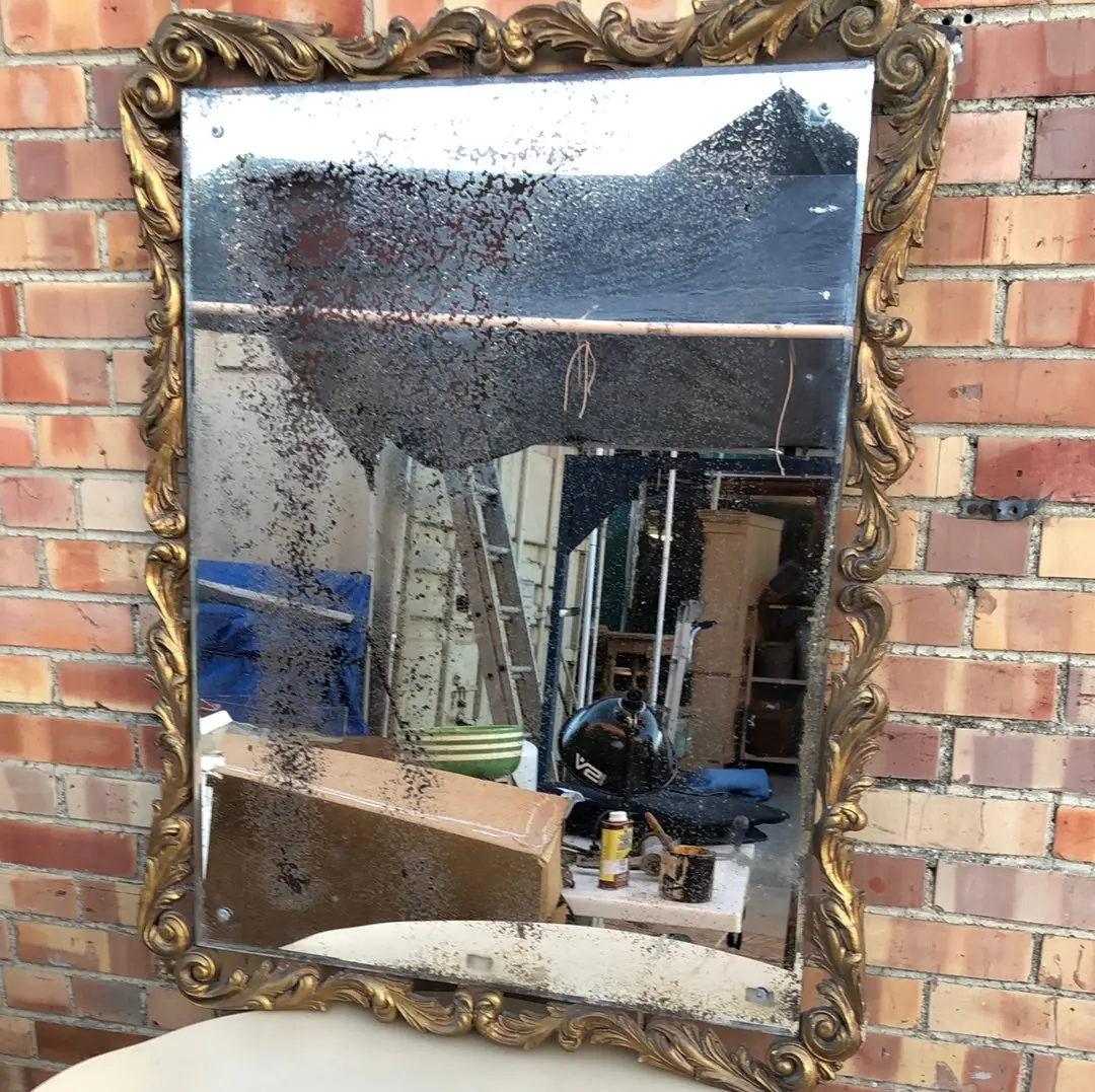 Roccoco Mirror- As Found 1