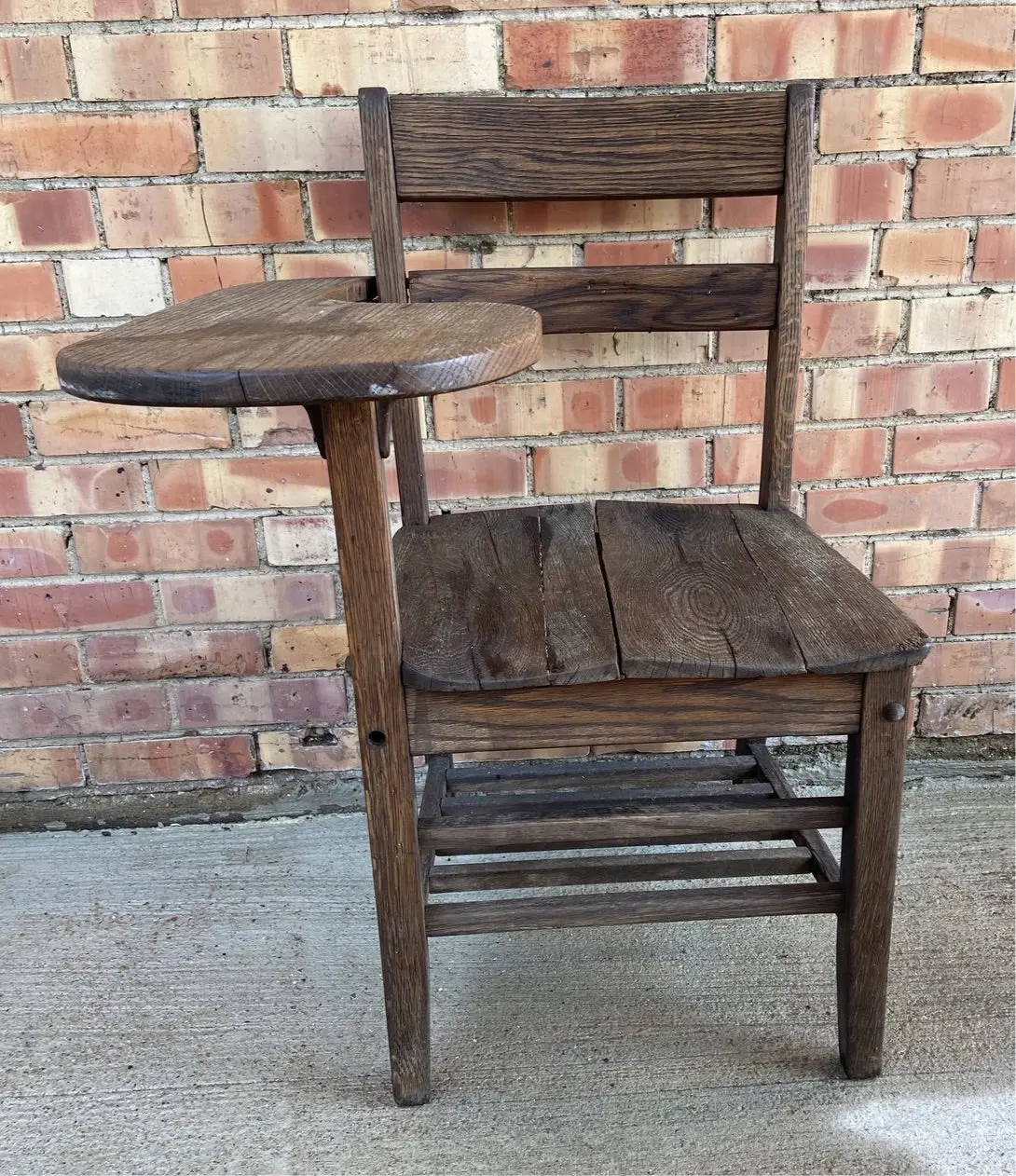 Old Oak School Desk - As Found 1