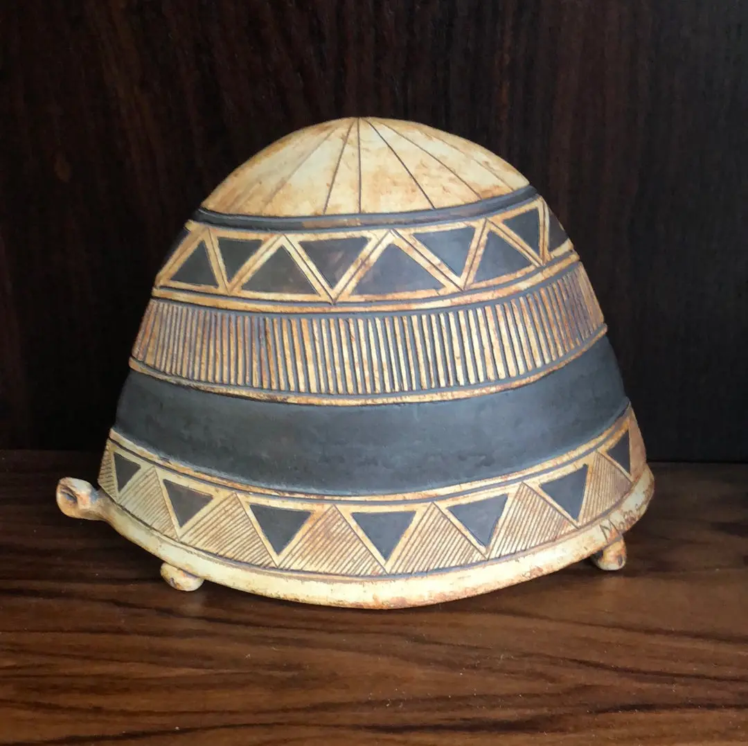African Pottery Turtle 1