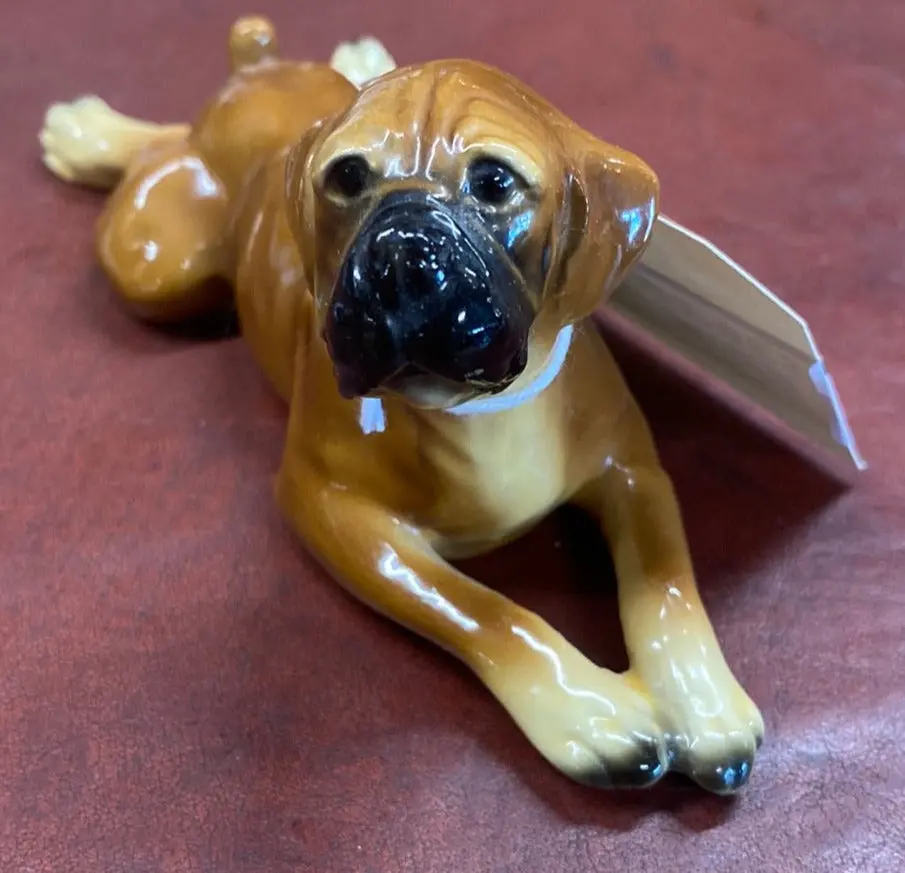 Royal Copenhagen Prostrate Boxer 1