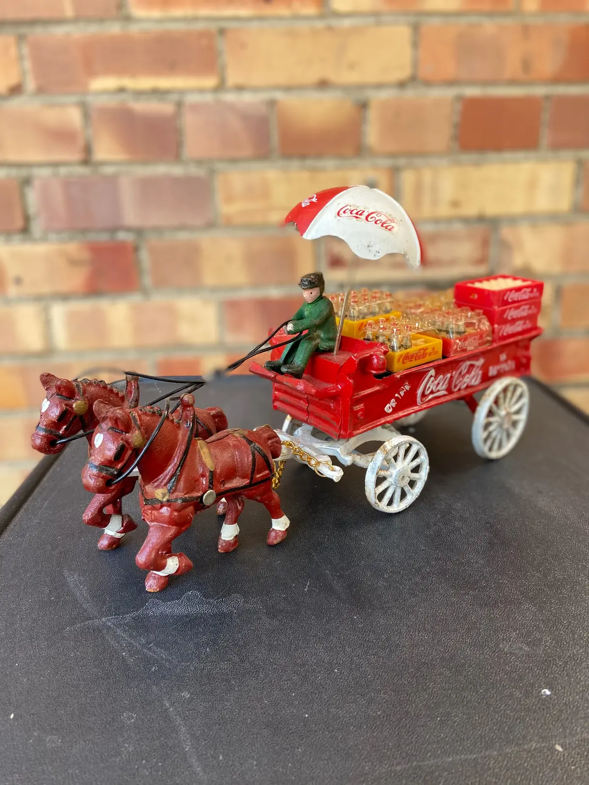 Cast Iron Coca Cola Wagon 1
