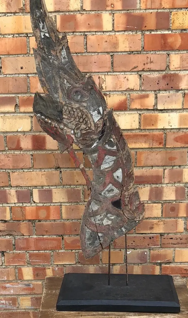 Thailand Wood Sculpture As Found 1