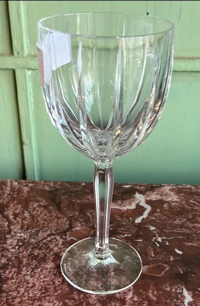 Waterford Reeded Crystal Wine Glass 1