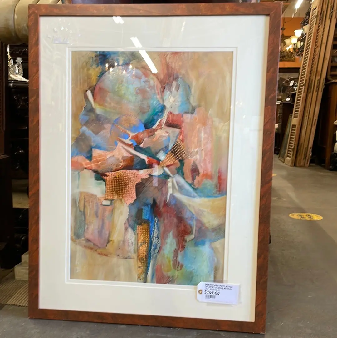 Modern Abstract Water Color By Bobbye Kovcek 1