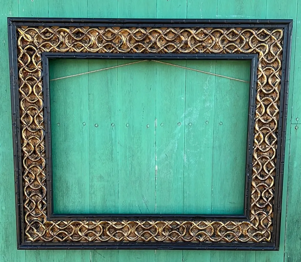 Black And Gold Frame - Made In Italy 1