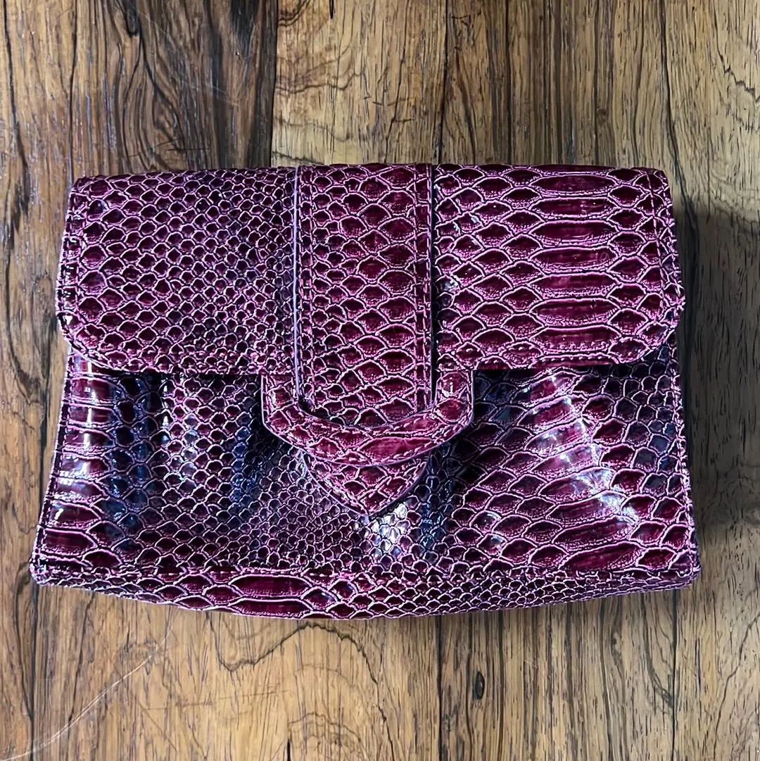 Mulberry Snake Clutch Purse 1