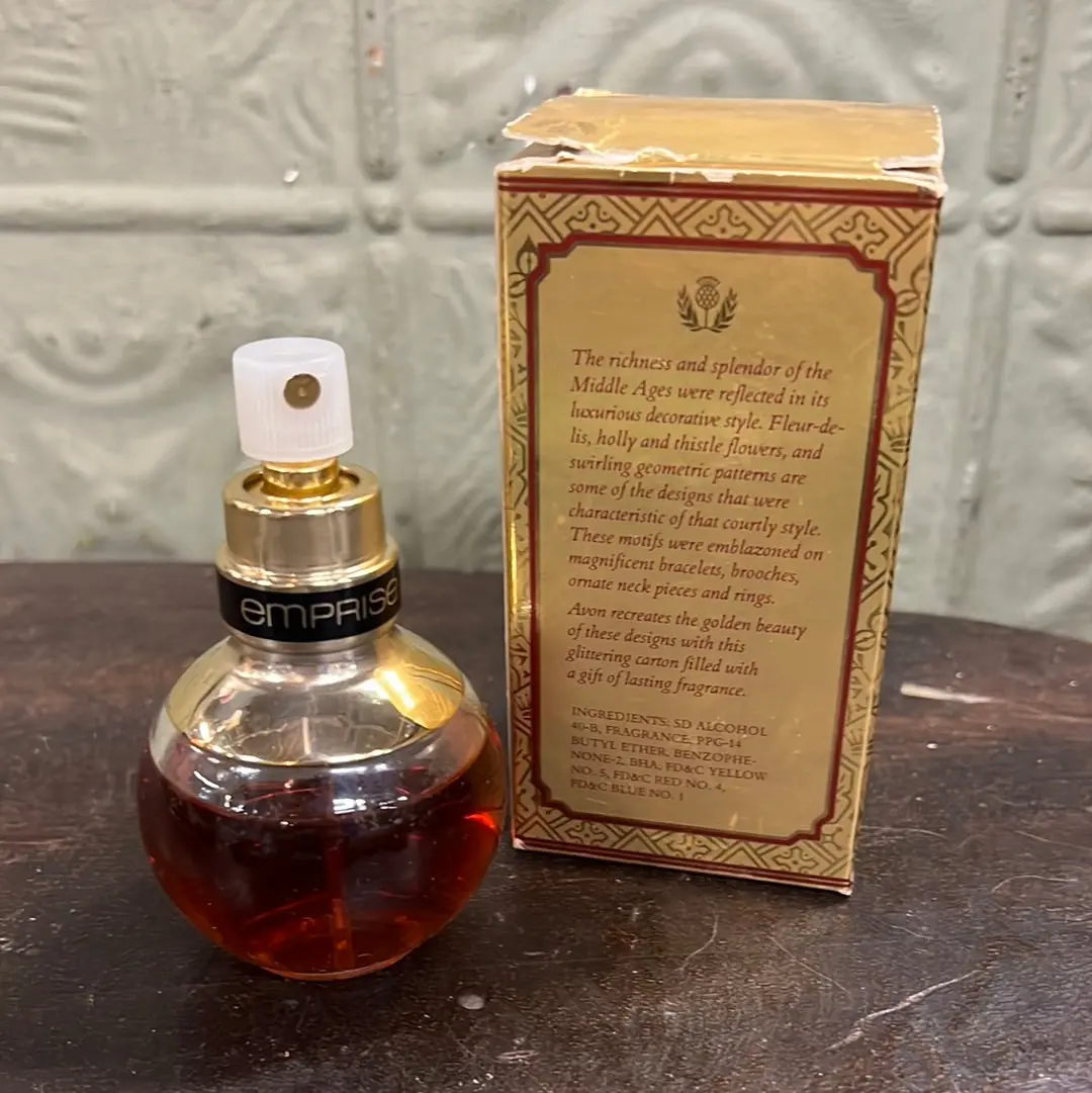 Avon Emprise Ultra Cologne 1981 - No Lid 1
