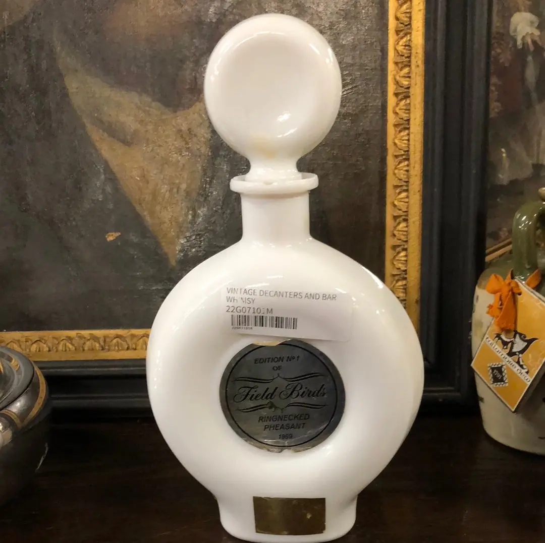 1969 Field Pheasant Whiskey Bottle 1