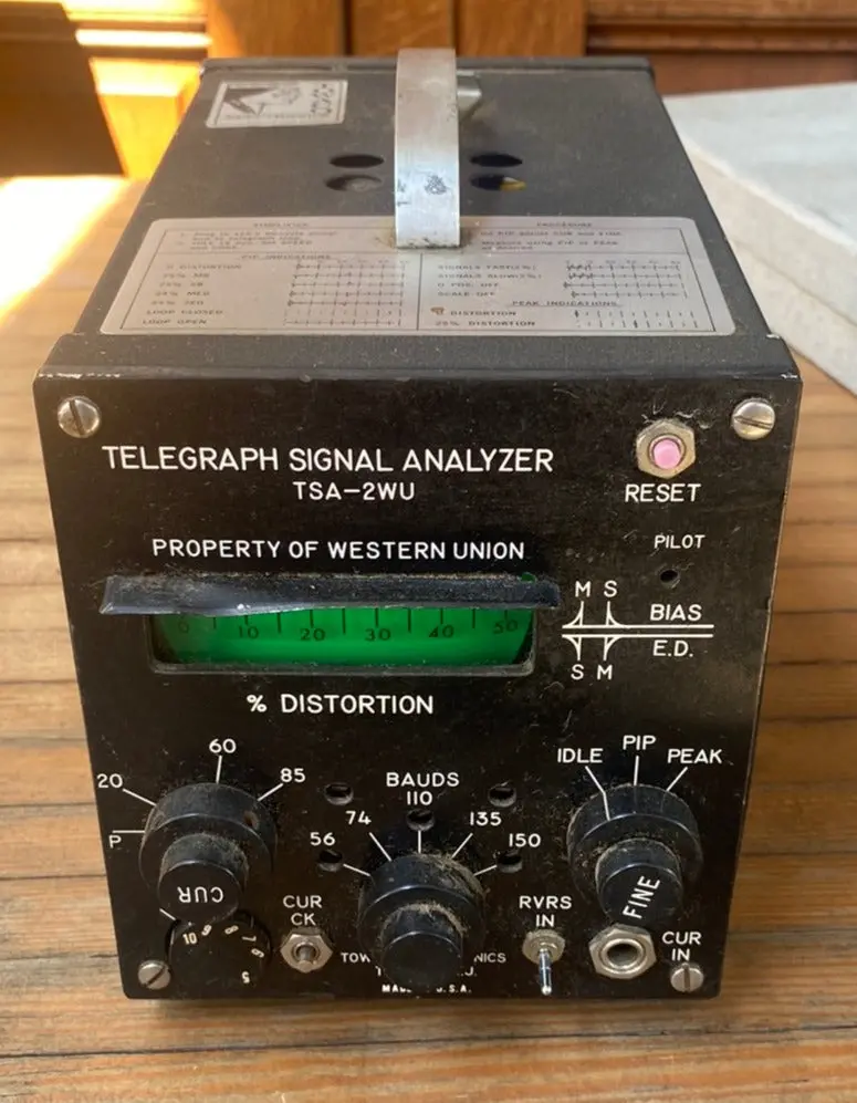 Telegraph Signal Analyzer 1