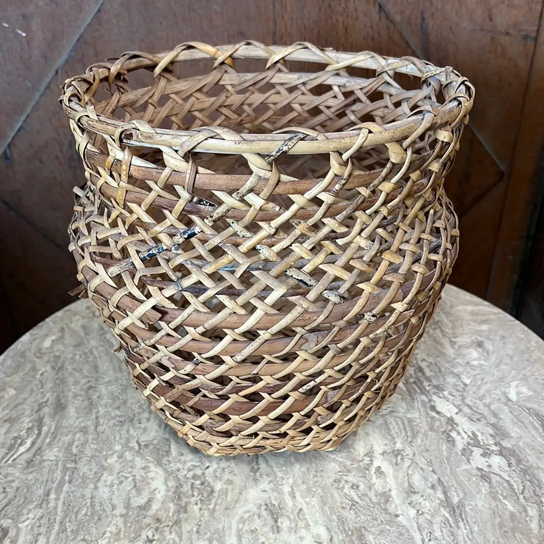 Open Weave Shapely Basket 1