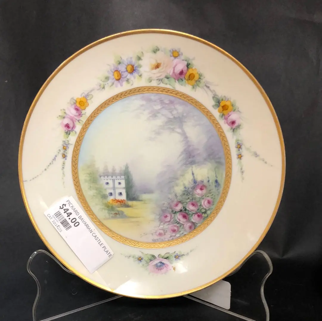Pickard Bavarian Castle Plate 1