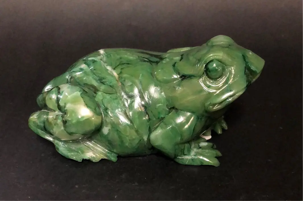 As Found Green Stone Frog 1