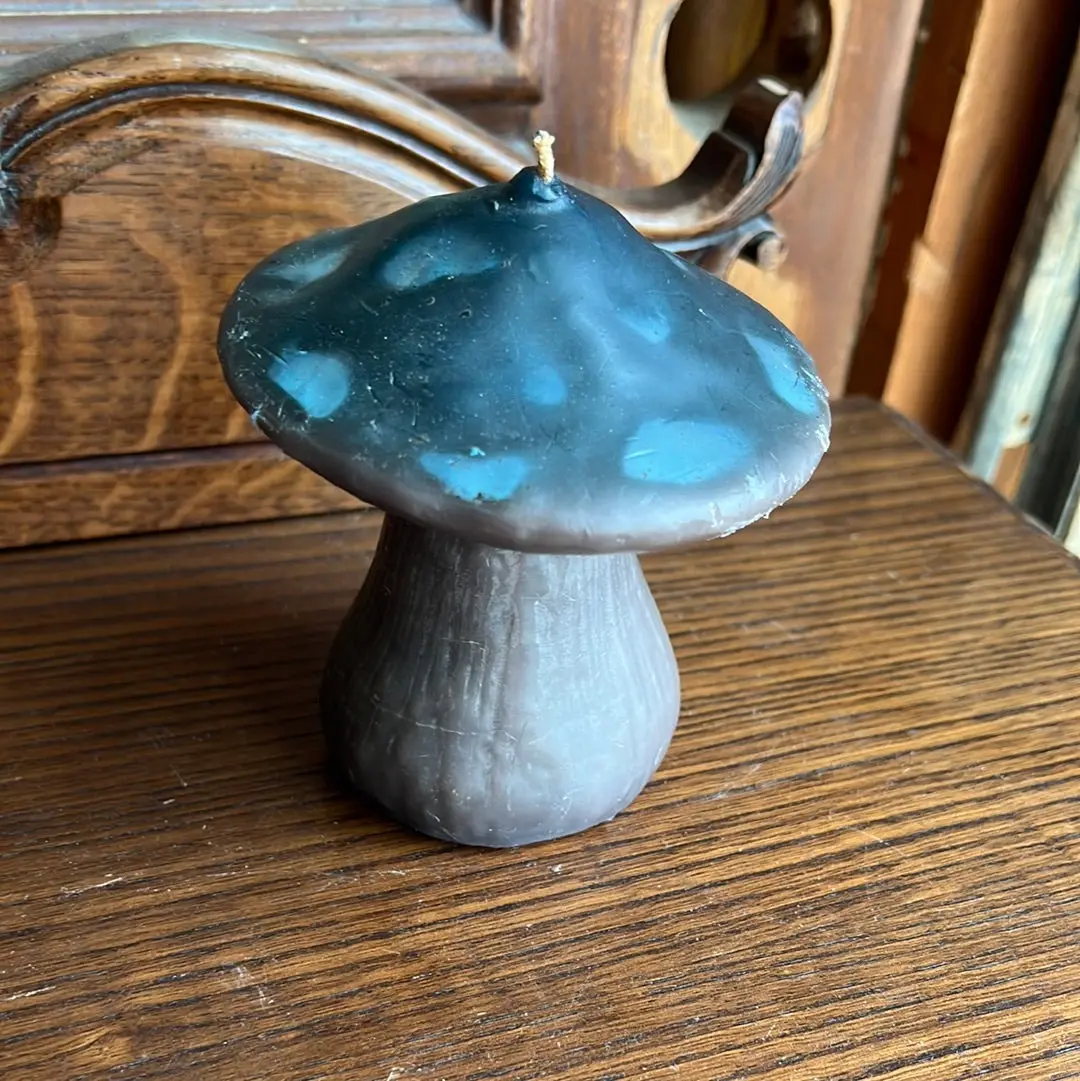 Vintage Mushroom Shaped Candle 1