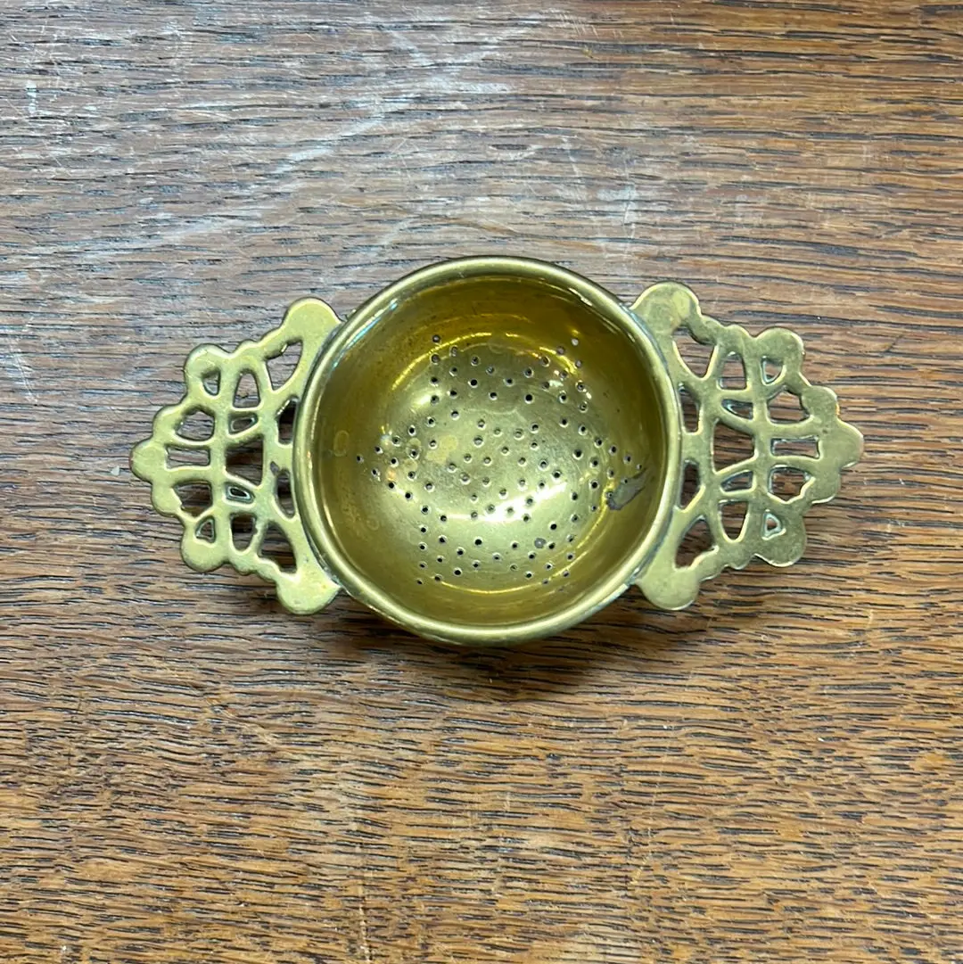 Brass Tea Strainer 1