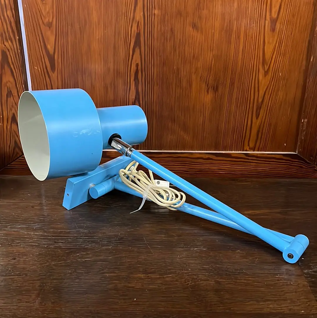 Blue Wall Mounted Light Fixture 1