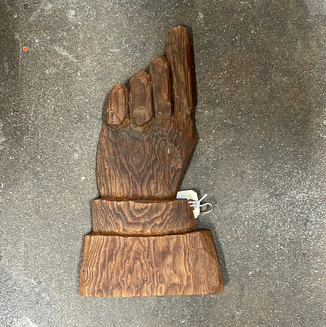 Carved Wood Hand 1