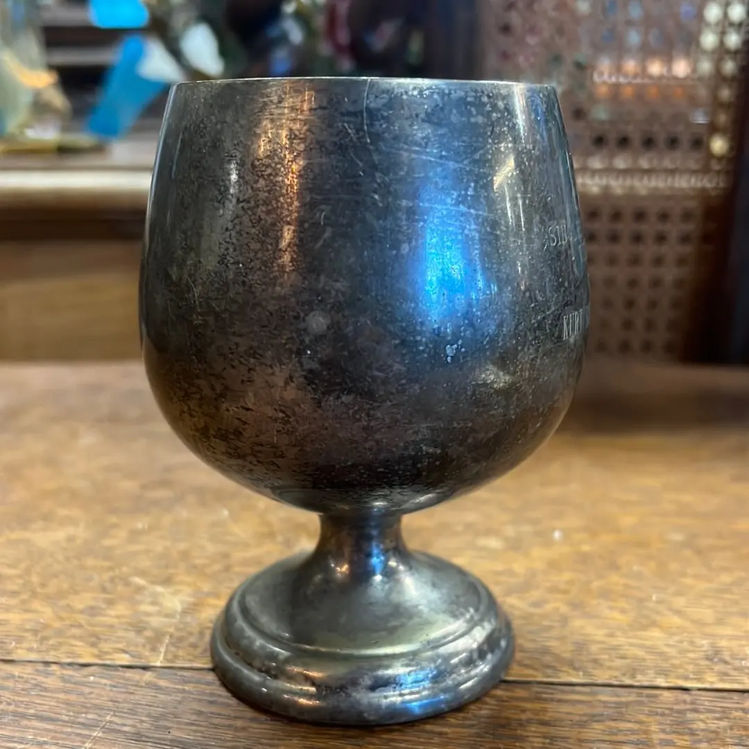 Silverplate Brandy Snifter 1