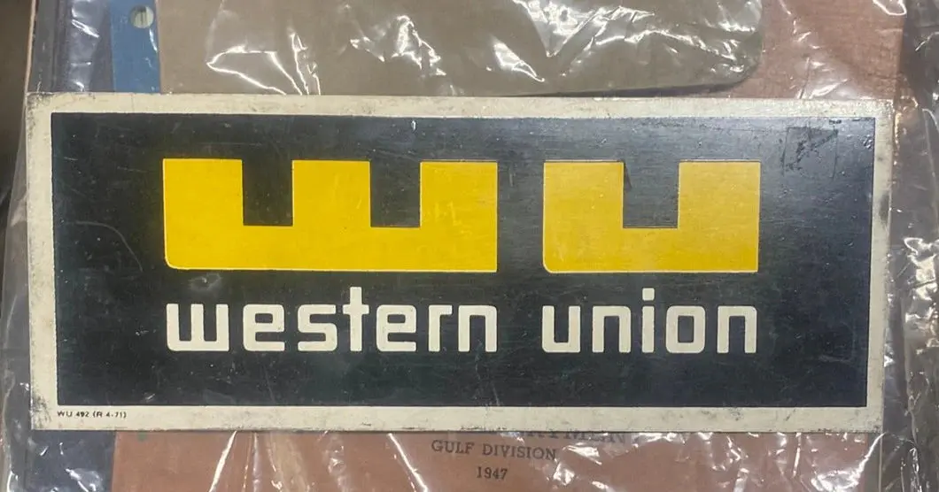 Western Union Sign 1