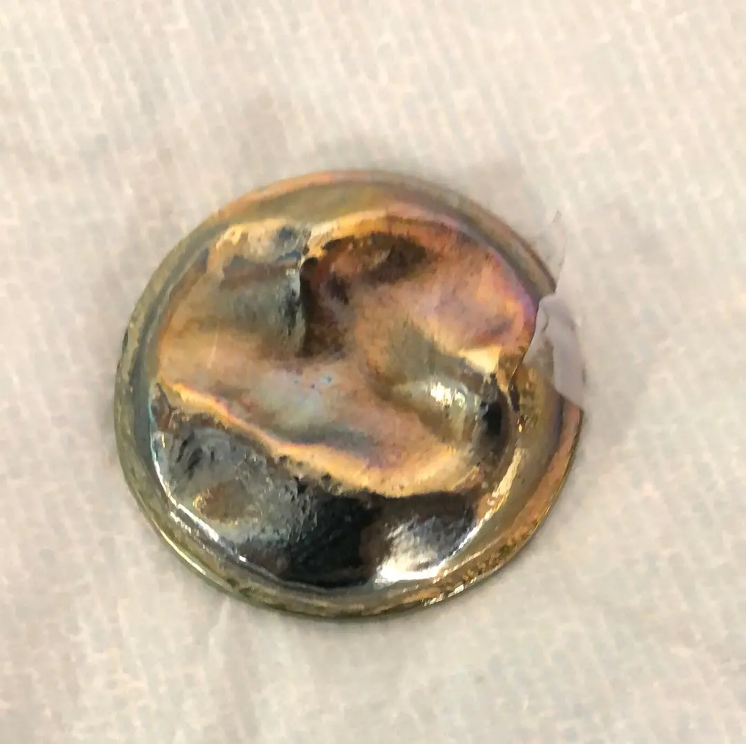 Tiffany Round Glass Tile 1