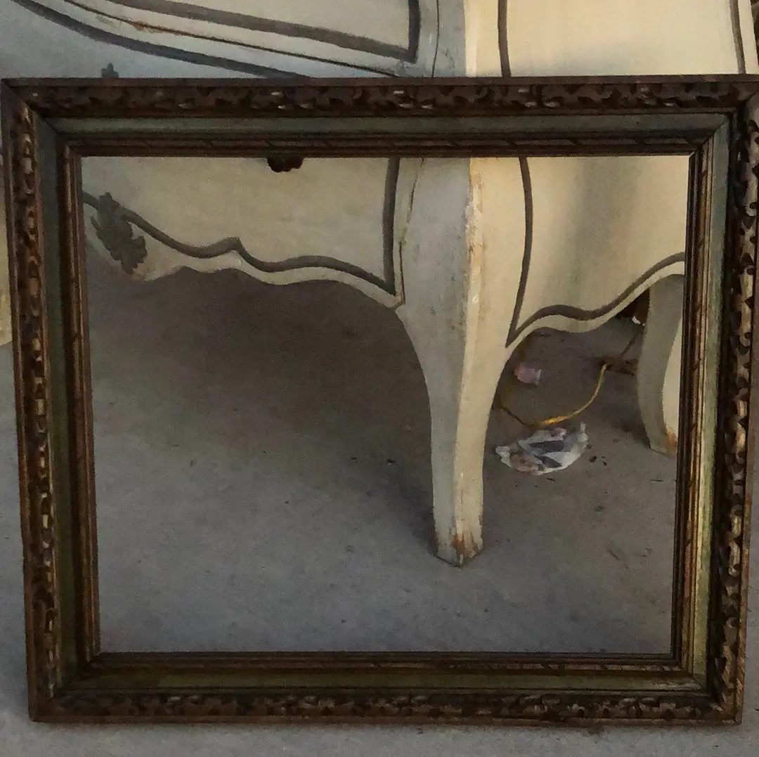 Green Rustic Frame As Found 1