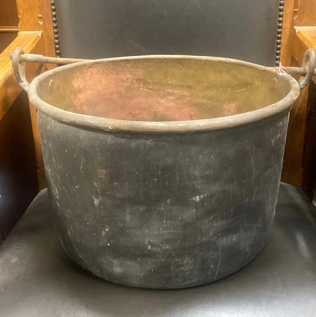 Dark Brass With Iron Pot 1