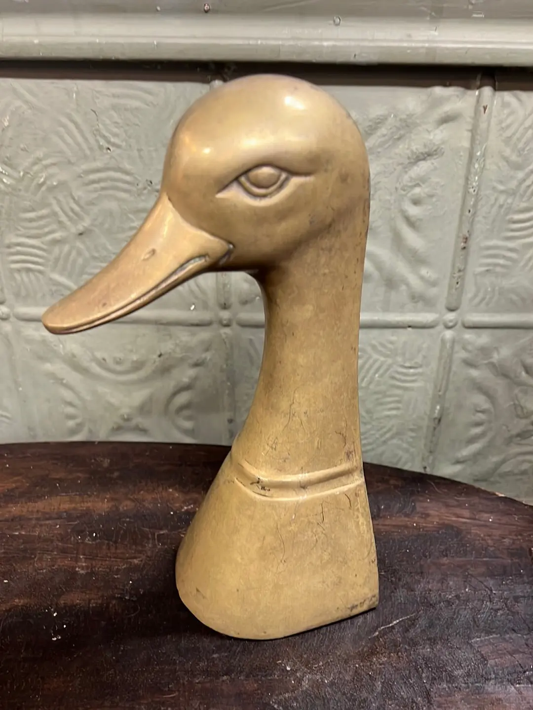 Brass Duck Head 1