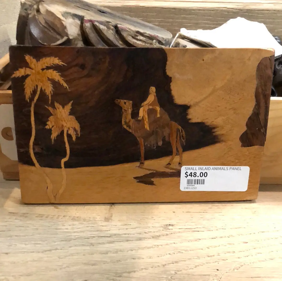 Small Inlaid Animals Panel 1
