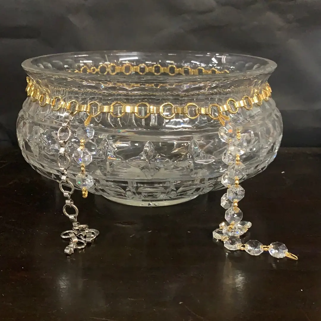 Large Crystal Bowl 1