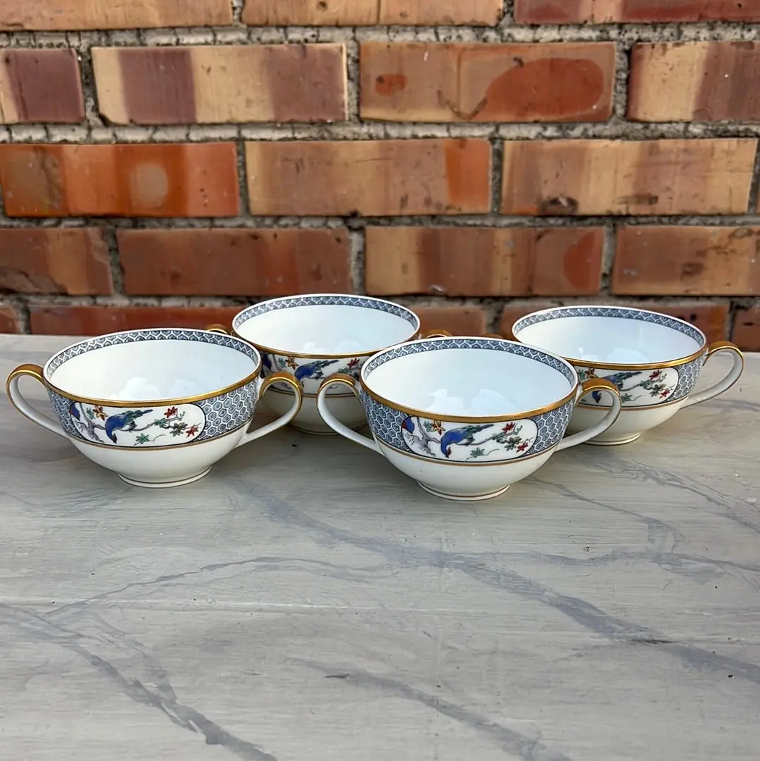 Set Of 4 Haviland Boullion Cups 1