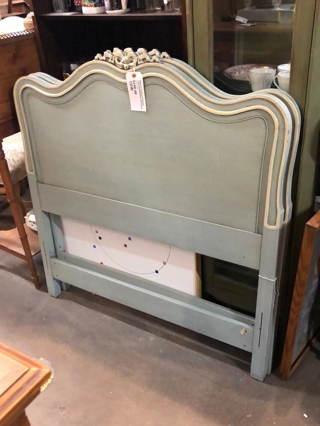 Pair Of Louis Xv Painted Twin Headboards -As Found  Unknown Vendor 1